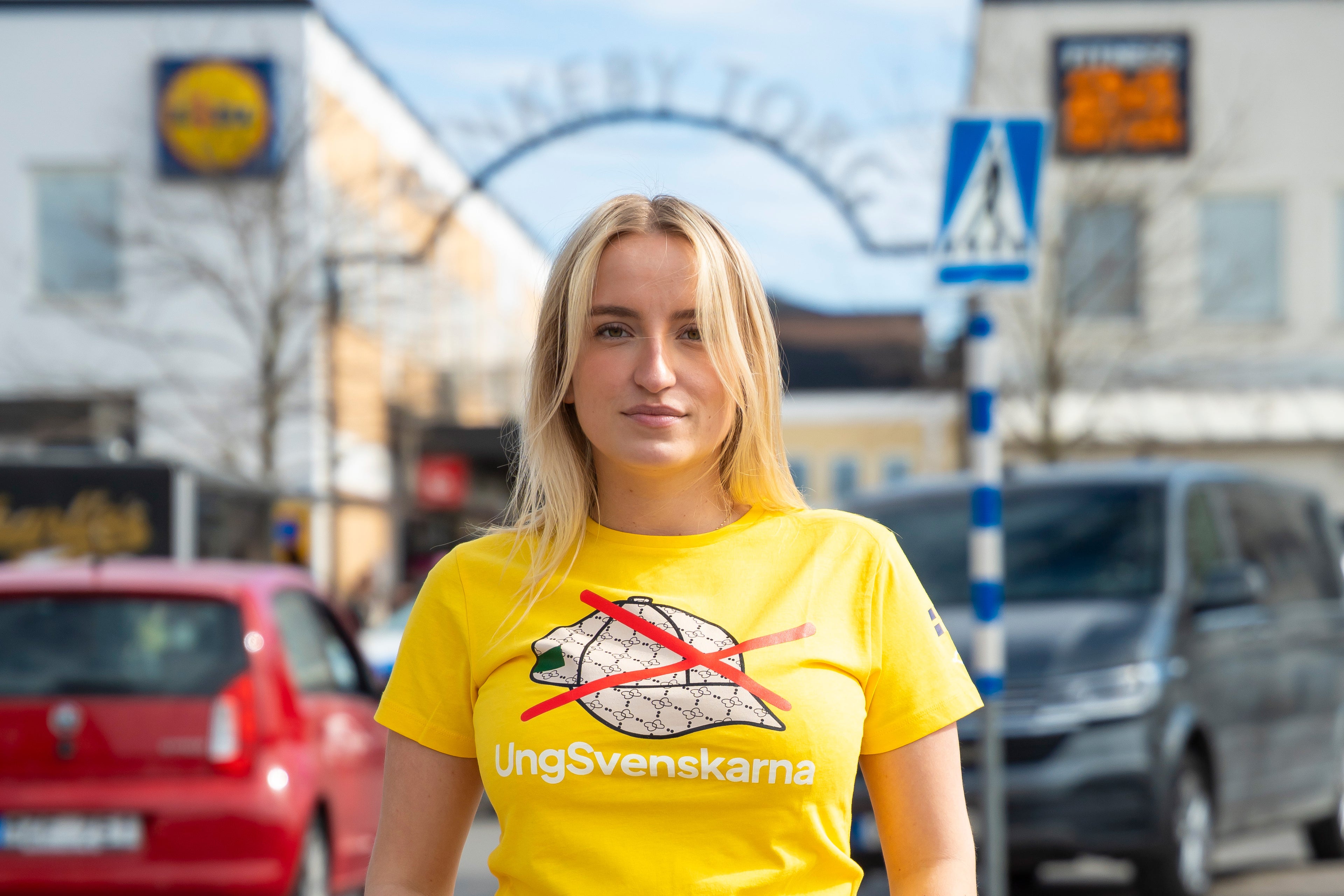 Keps UngSvenskarna gul